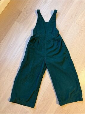 Hanna Andersson Courderoy Forest Green Kid's Pants